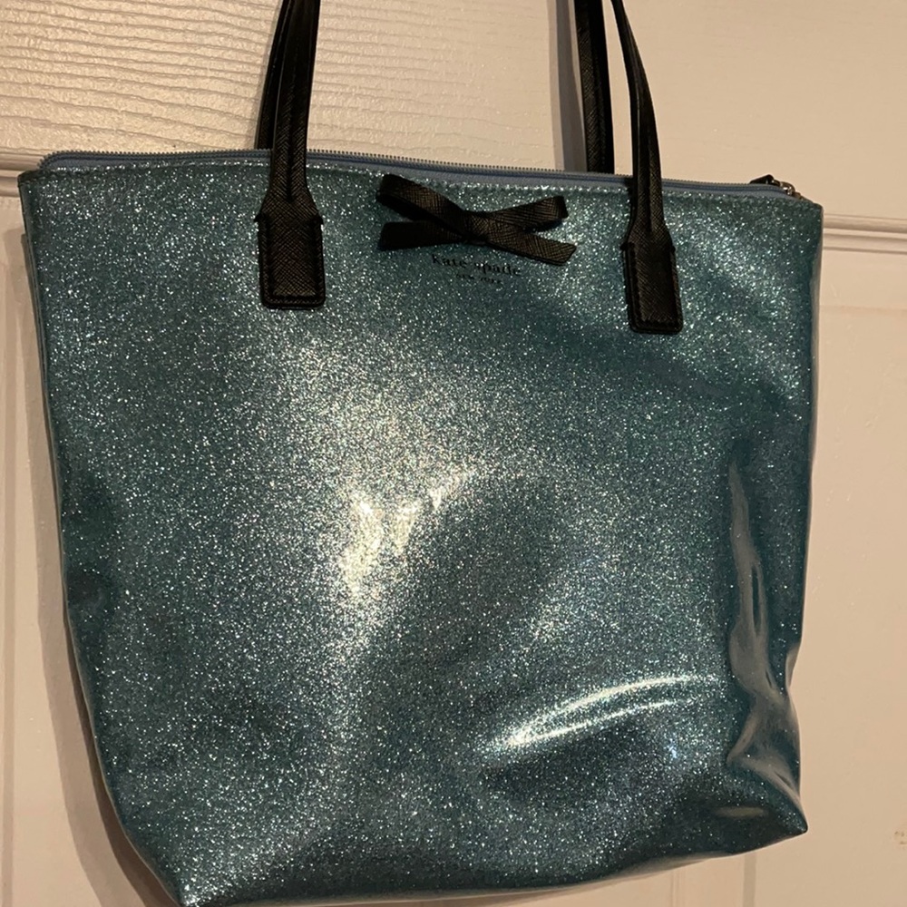 Kate Spade Mavis Street- glitter blue. EUC